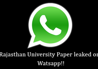 Rajasthan University Paper Leaked