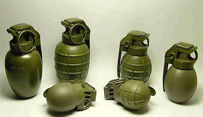 15 Live Hand Grenades Recovered From Gomet village near Jaisalmer