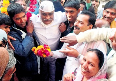 Ashok Jain, AAP sole face in Rajasthan arrives to help Kejriwal