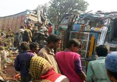 Jodhpur: 11 Killed in trucks Collisions