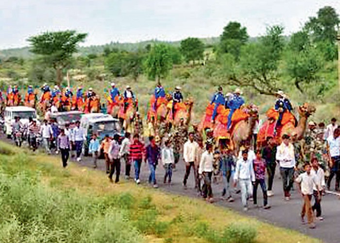 BSF -IAF Women Camel expedition: Indo -Pak Border