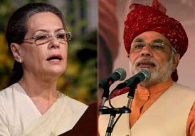 Sonia and Modi rallies in Rajasthan today
