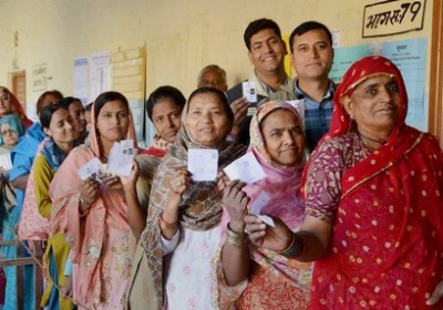 Record voting nearly 75 per cent in Rajasthan Assembly Polls