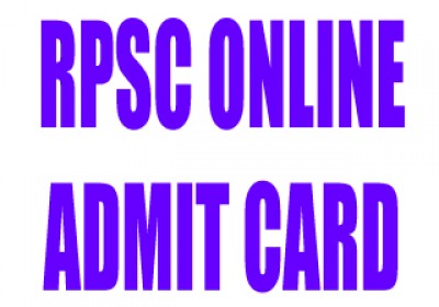 RPSC Steno Exam 2011 (Phase-II) Admit Card Download