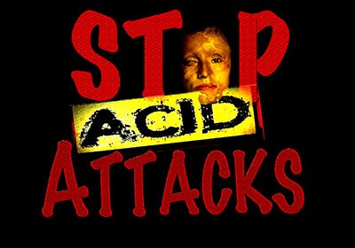Acid attack on college student