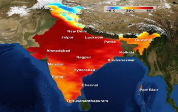 Sudden Rain and Thunderstorm in North East Rajasthan